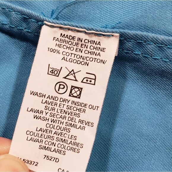 ☔️🔹️French Connection Blue Zippered Utility Jacket Size 8 - Picture 13 of 16